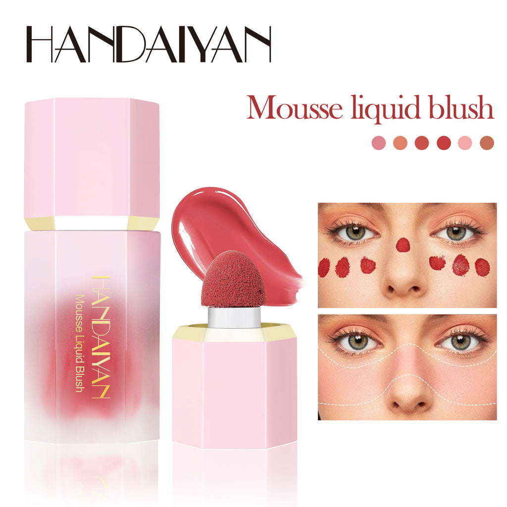 Handaiyan Liquid Blush Rosy Swelling Color Eye Shadow Repair Sun Red Female Face Rouge Water Cross-border Makeup