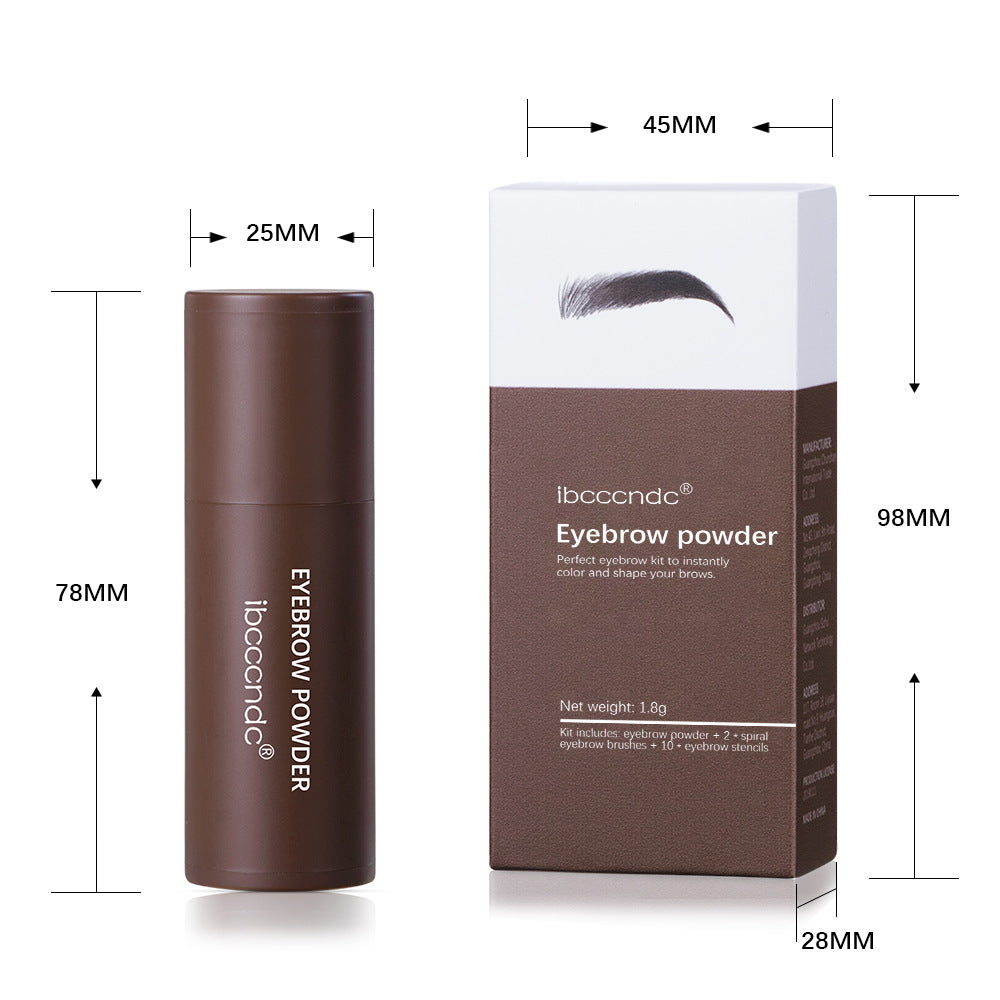Ibcccndc Seal Eyebrow Powder Suit Lazy Thrush Eyebrow Powder Stick Hairline Eyebrow Powder